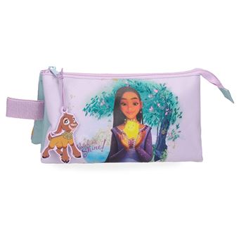 Estojo Escolar Disney Wish Watch Us Shine 2024 | Triplo - 1