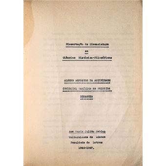 Alguns aspectos da actividade comercial marítima na primeira dinastia. - 1