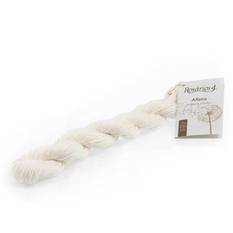 Fio de Lã Rosarios 4 Alfama | 50G - Branco 25 - 1