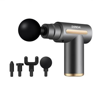Pistola de Massagem Muscular SANDA SD-6152 | Cinzento - 1
