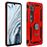 Capa Protetora Avizar para Xiaomi Mi Note 10 /10 Pro | Antichoque | Anel | Suporte - Vermelho_0