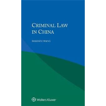 Criminal Law In China - 1