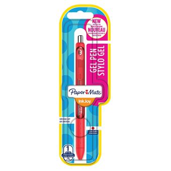 Papermate InkJoy Gel Caneta de gel retrátil Vermelho Médio 1 peça(s) - 1