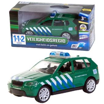 Carro Polícia Van der Meulen 0301009 Plástico Verde