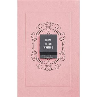 Burn After Writing The International Bestseller - 1