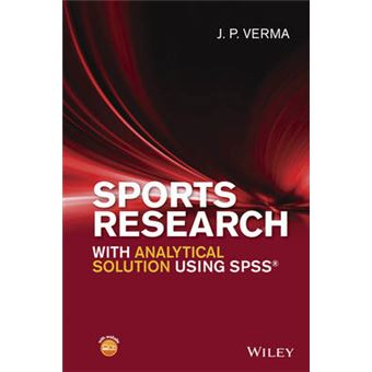 Sports Research with Analytical Solution using SPSS - 1