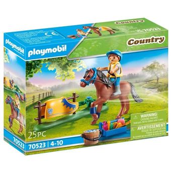 Playmobil 70523 Country | Cavaleiro com Pónei Castanho - 1