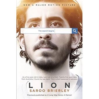 Lion (Movie tie-in edition) - [Livre en VO] - 1
