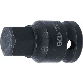 Adaptador e Extensão de Chave Inglesa BGS technic Impact Bit Socket - 1