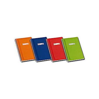 Caderno Espiral Enri Tapas Blandas Surtido Cuadrícula 4X4 Mm Microperforado 5:4 7,5 (A) X 10,5 (H) Cm 60 G/M² - 1