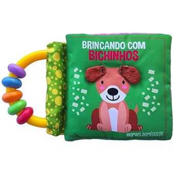 Brincando Com Bichinhos Livro Chocalho - 1