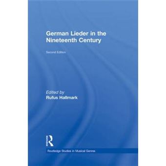 German Lieder in the Nineteenth Century - Hardback - 2009 - 1