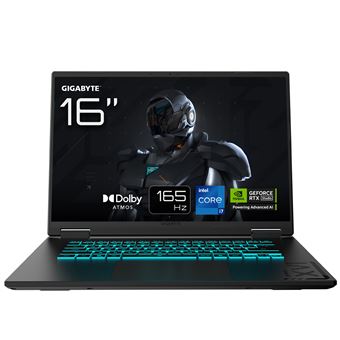 Computador Portátil GIGABYTE GAMING A16 CWHI3PT864SD | 16'' | Intel® Core i7-13620H | GeForce RTX 5070 | 32 GB | SSD 1TB - 1