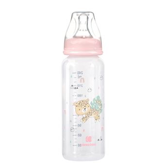 Biberão Anti-cólicas Kikka Boo Savanna Rosa | 240 ml - 1