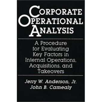 Corporate Operational Analysis - 1