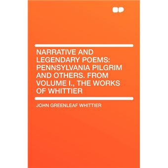Narrative And Legendary Poems