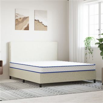 Colchão vidaXL de Espuma de Memória 200x160x17cm Branco - 1