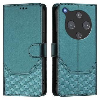 Capa FOXDOCK para ZTE Nubia P9 Pro 5G | Fecho Magnético | Bloqueio RFID | Pele PU | 3 Compartimentos para Cartões | Verde escuro - 1