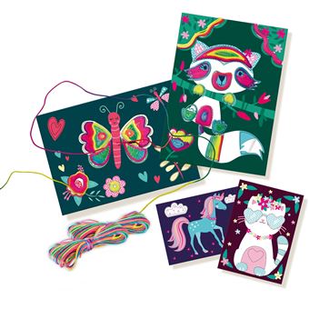 Kit Didático SES Bordar e Pintar Néon - 1