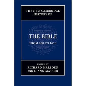 the New Cambridge History Of The Bible Paperback - - 1