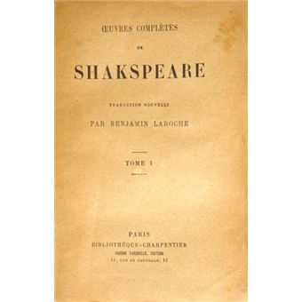 Oeuvres complétes de shakspeare. [6 volumes]. - 1