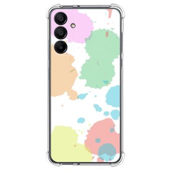 Capa de silicone anti-choque Tumundosmartphone para Samsung Galaxy S24 5G | Design aquarela 05 - 1