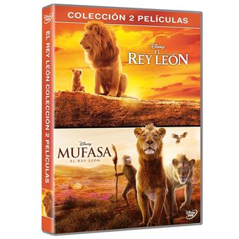 The Lion King (2019) + Mufasa: The Lion King (2024) / El Rey León + Mufasa: El Rey León (2DVD) - 1