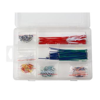 Conjunto de 350 Peças de Fios Jumper Velleman Tamanhos Diversos - 1