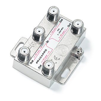 Misturador Ou Cabo Divisor Fracarro PA4 | Aço inoxidável - 1