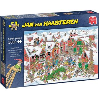 Puzzle Jumbo Jan van Haasteren No License - Santa's Village 5000Premium Collections | 5000 Peças - 1