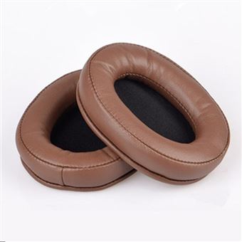 Almofadas de Substituição HSMY para Auscultadores Audio Technica ATH-M50X M30X M40XATH-M50X M30X M40X - Castanho - 1