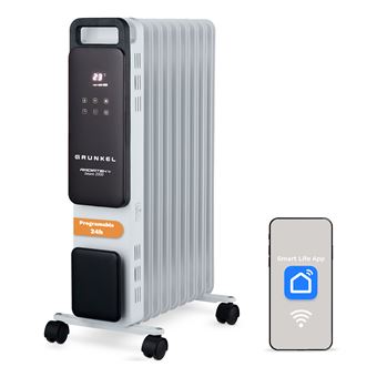 Aquecedor Elétrico a Óleo Grunkel RD-2000PRO | Branco - 1