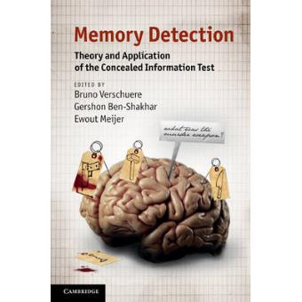 Memory Detection - Theory and Application of the Concealed Information Test - Hardback - 2011 - 1