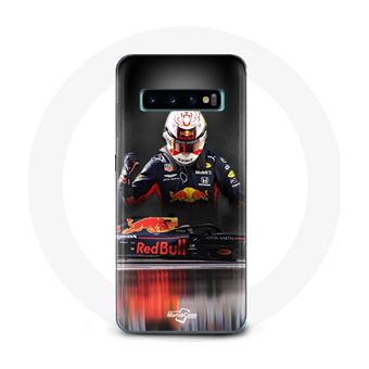 Capa Maniacase para Samsung Galaxy S10 Fórmula 1 Max Verstappen Piloto  F1 Red Bull Rb15 - 1