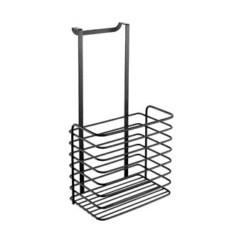 Suporte Alto Metaltex Galileo Lava com Acabamento Touch-Therm® - Preta - 1