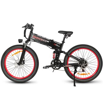 Bicicleta Elétrica SAMEBIKE LO26PLUS | 48V 15ah | 1000W | 100KM | Preto - 1