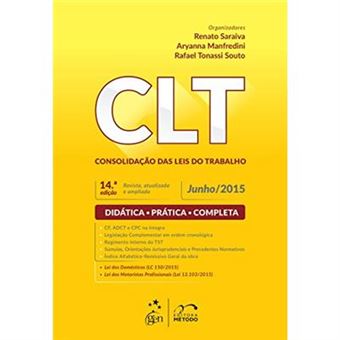 Clt. Consolidação Das Leis Do Trabalho - 1