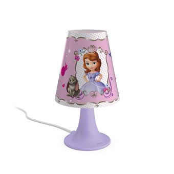 Candeeiro de mesa Philips Candeeiro de mesa LED A Princesa Sofia púrpura - 1
