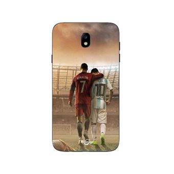 Capa Maniacase para Samsung Galaxy j7 2018 CRISTIANO RONALDO MESSI GOAT - 1