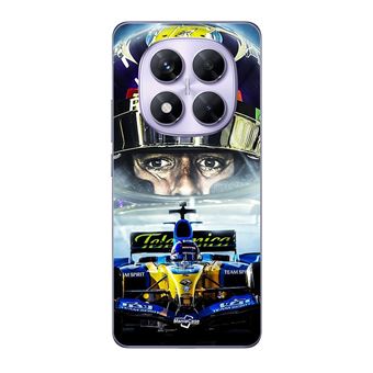 Capa Maniacase para Xiaomi Redmi Note 14 Pro 5G | Renault R25 Aston Martin F1 Fernando Alonso - 1