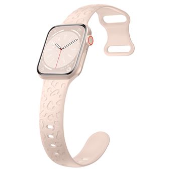 Bracelete Desportiva Arzopa® para Apple Watch Series 8/7/6/5/4/3/2/SE | 42mm/44mm/45 mm | Estampagem de Leopardo | Rosa - 1