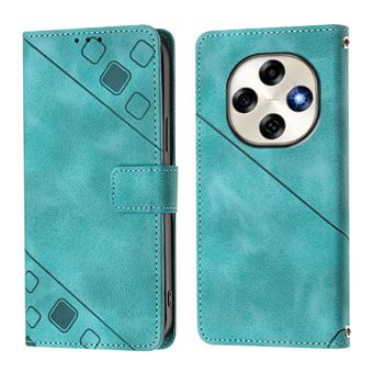 Capa ZURSANA para Oppo A6 Pro | Flip | Couro PU | À Prova de Choque | Suporte Dobrável | Fecho Magnético | Verde - 1