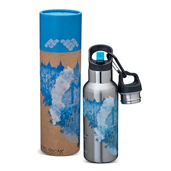 Garrafa Térmica Carl Oscar Wisdom TEMPflask | 0.5L -Turquesa/Água - 1