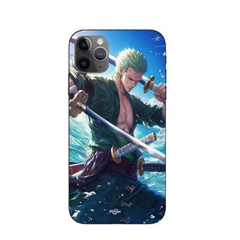 Capa Maniacase para Iphone 11 Pro max One Piece Roronoa Zoro sword anime manga - 1