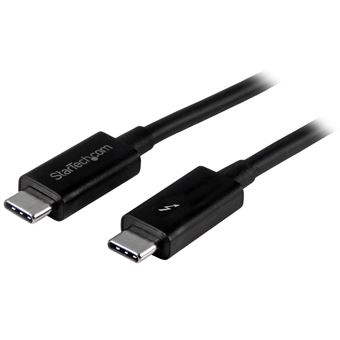 Cabo Thunderbolt StarTech.com TBLT3MM1M | Preto - 1