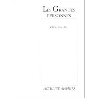 Les Grandes Personnes - 1