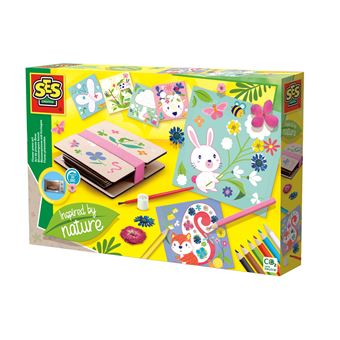 Kit Arte com Flores Secas SES Hobby 14034 - 1