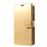 Capa Magunivers PU diário mansoor Dourado para Samsung Galaxy S10_1
