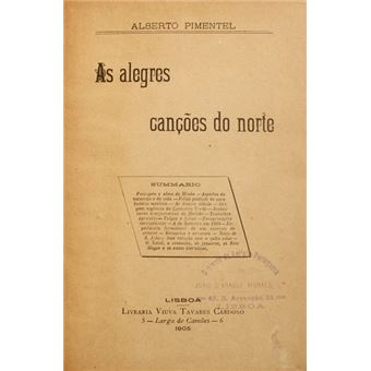 As alegres canções do norte. - 1