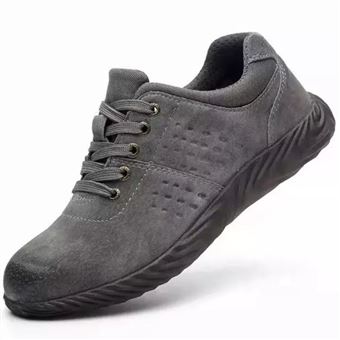 Sapatos de Couro de Segurança | 35 - Cinza - 1